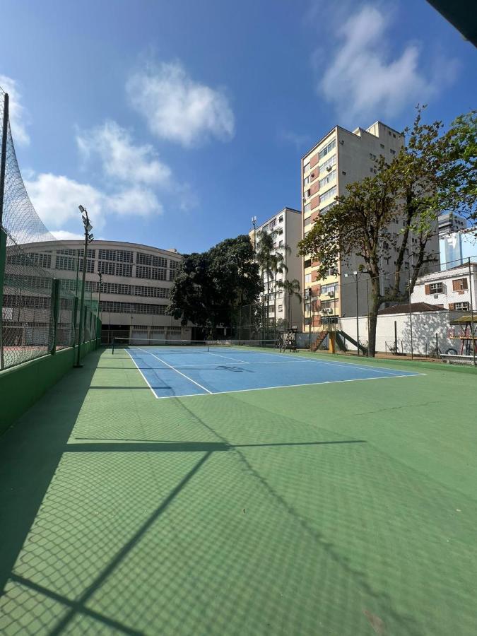 Lindo Apartamento Em Frente A Praia - Santos Apartment ภายนอก รูปภาพ